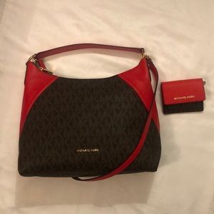 Michael Kors Aria Purse and Wallet